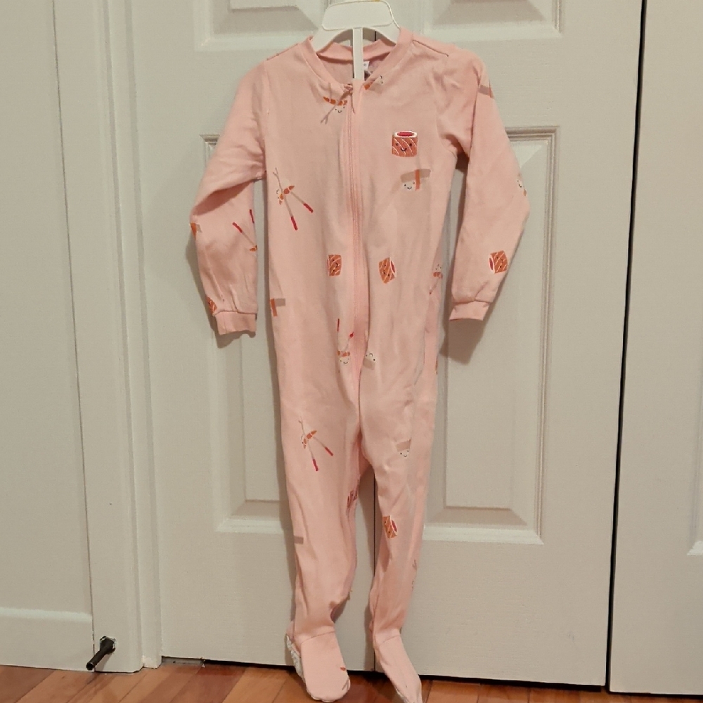 2/15$ 🍥Pekkle Sushi Pink Kids One Piece Pajamas